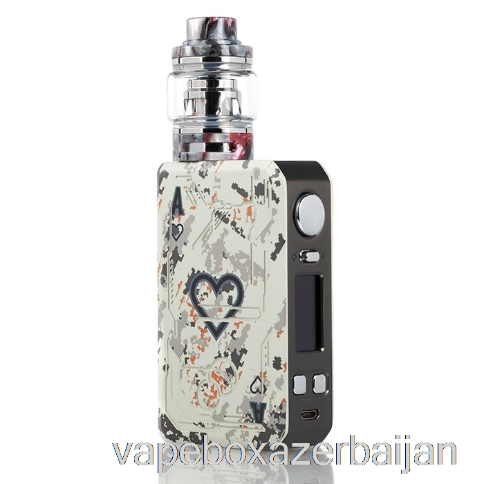 Vape Box Azerbaijan Teslacigs POKER 218W Starter Kit White